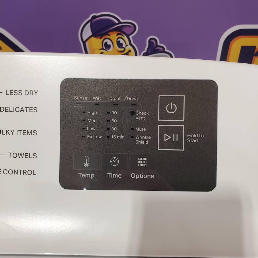 Whirlpool 7.0 cu. ft. Electric Dryer with Adaptive Dry and Wrinkle Shield™ Option 22442640 - WED4307SW - Scratch & Dent (Moderate)