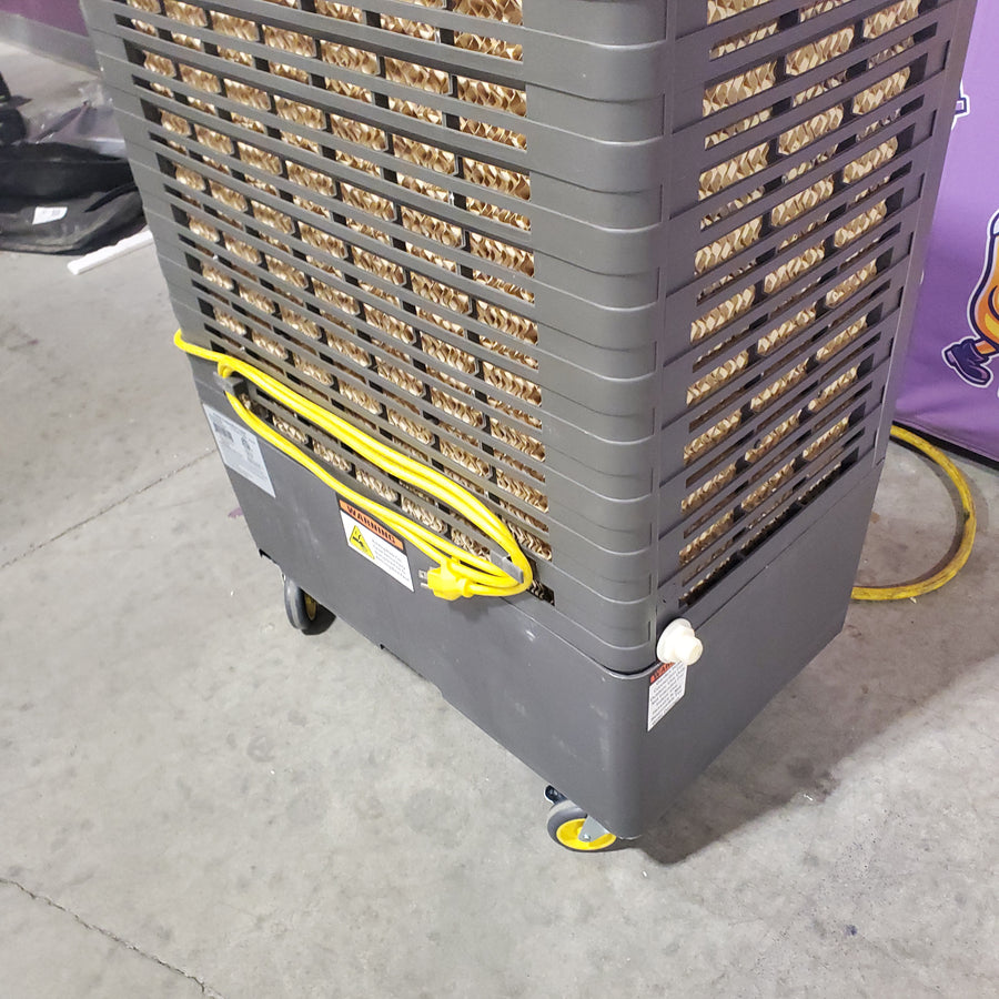 Hessaire Hi-Viz Series 3,100 CFM 3-Speed Portable Evaporative Cooler (Swamp Cooler) for 950 sq. ft. M150Y - Open Box