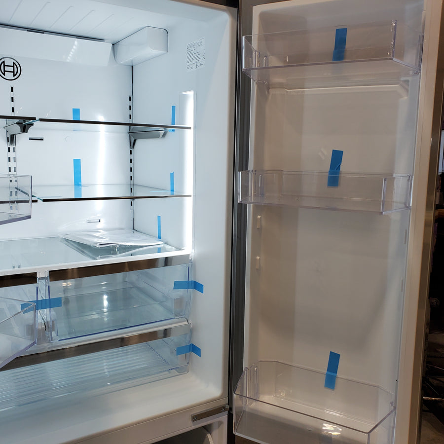 Bosch Fastest Ice Maker Standard-Depth 300 Series 26-cu ft 3-Door Smart Compatible French Door Refrigerator with Ice Maker with Water and Ice Dispenser in Stainless Steel 22321469 - B36FD31ENS - Scratch & Dent (Minor)