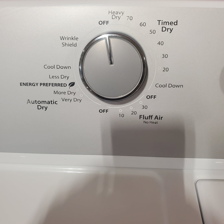 Whirlpool White Electric Extra Large 7.0 Cu. Ft. Dryer with Wrinkle Shield 22421746 - WED4815EW - Scratch & Dent (Minor)