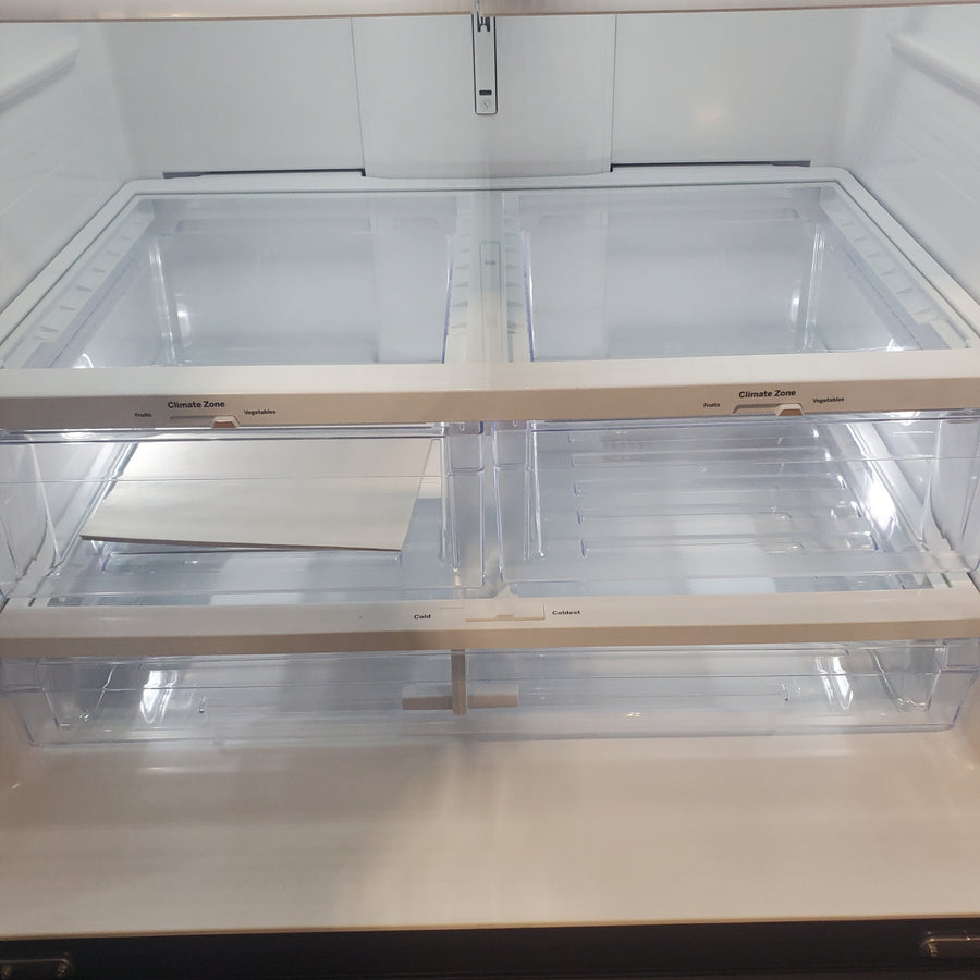 GE ENERGY STAR 25.7 Cu. Ft. Fingerprint Resistant French-Door Refrigerator GFE26JYMFS - Scratch & Dent (Minor)