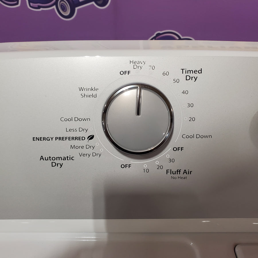 Whirlpool 3.8–3.9 Cu. Ft. Top Load Washer with 2 in 1 Removable Agitator and Soil Level Selection WTW4957PW - Certified Refurbished and Whirlpool 7-cu ft Vented Electric Dryer WED4815EW - Scratch & Dent (Minor)