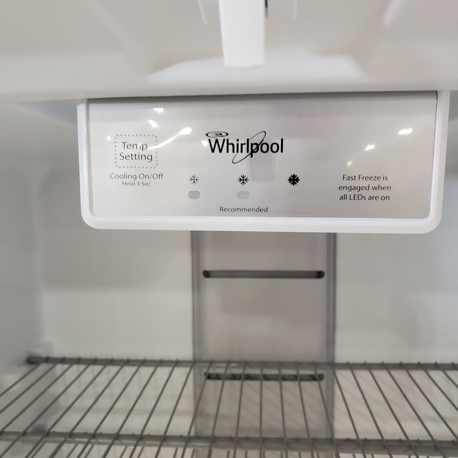 Whirlpool 16 cu. ft. Upright Freezer with LED Lighting WZF34X16DW - Scratch & Dent (Minor)
