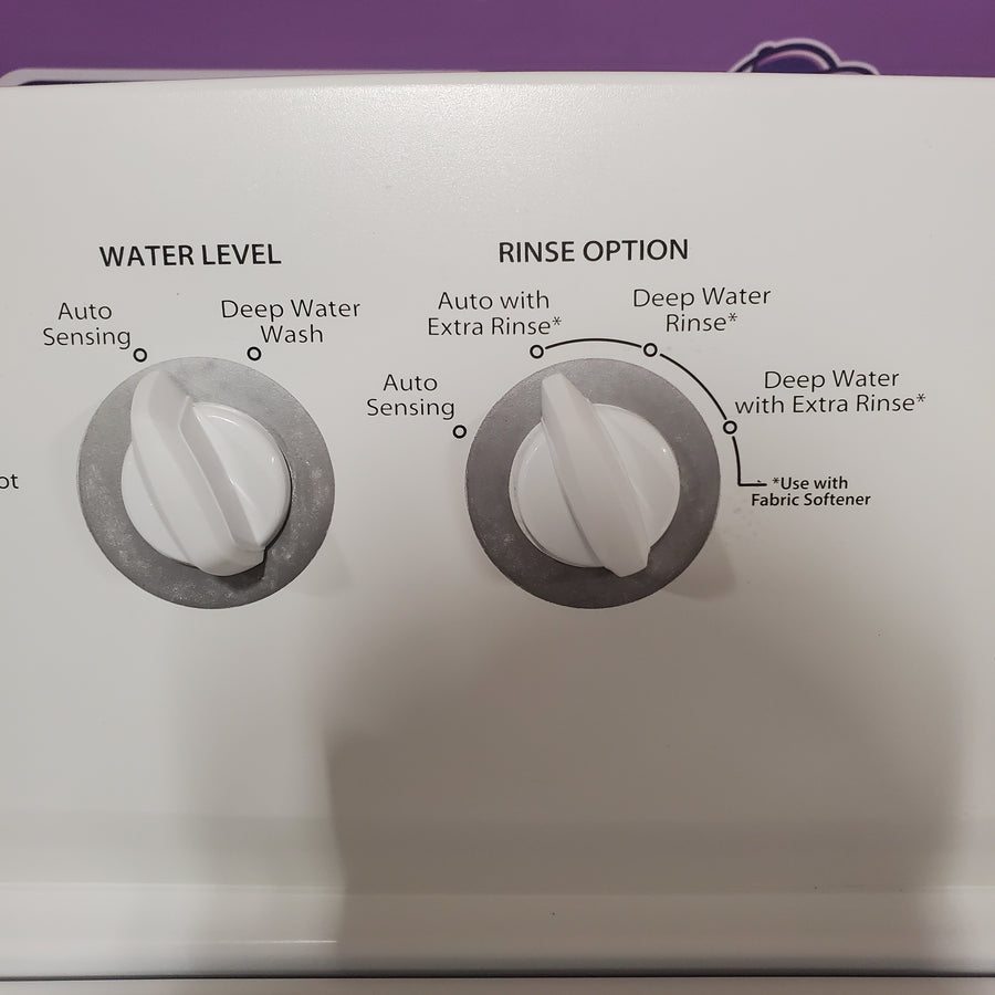 Whirlpool White Top Load 3.8 Cu. Ft. Washer with Late Lid Lock WTW4655JW2 - Certified Refurbished