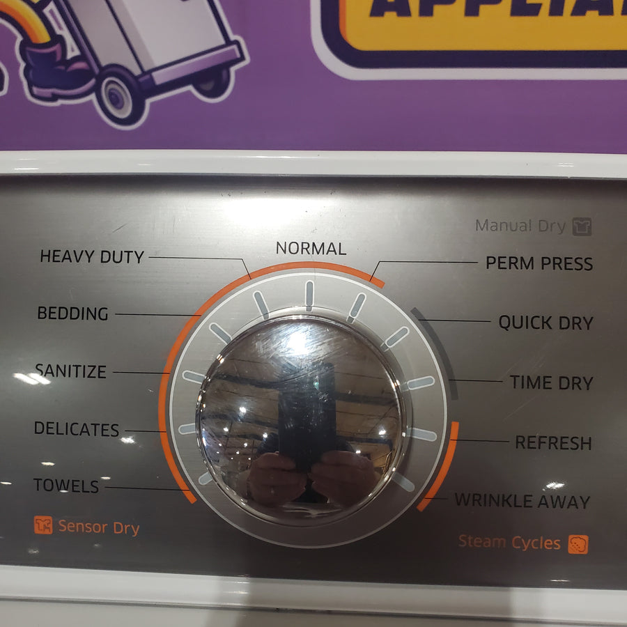 Samsung 7.4 cu. ft. Electric Dryer with Steam DV48H7400EW - Certified Refurbished