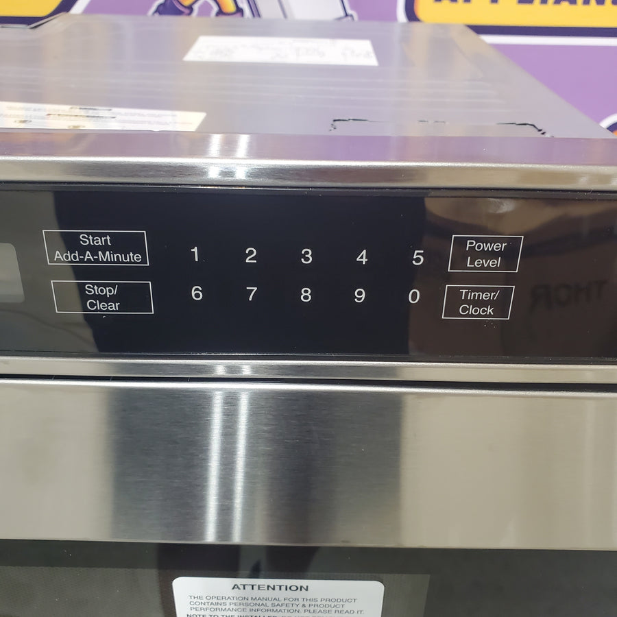 Thor 24 in. W 1.2 cu. ft. Built-In Microwave Drawer with Easy Touch Control in Stainless Steel TMD2401 - Scratch & Dent (Minor)