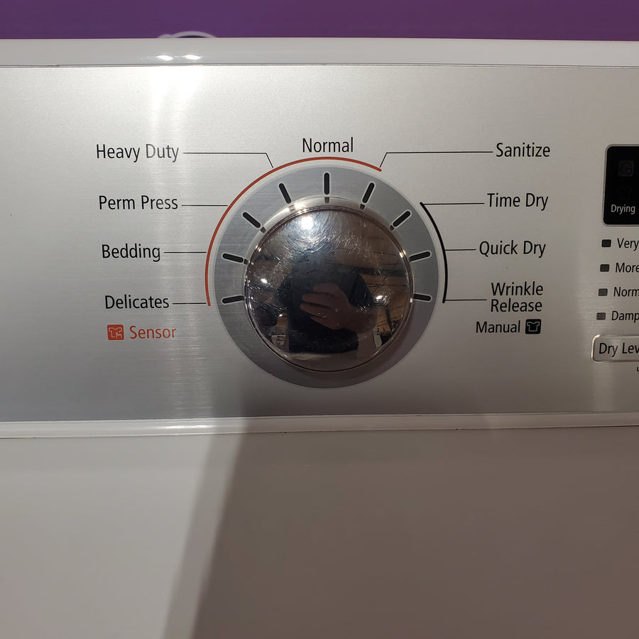 Samsung 7.2-cu ft Electric Dryer in White DV400EWHDWR - Certified Refurbished
