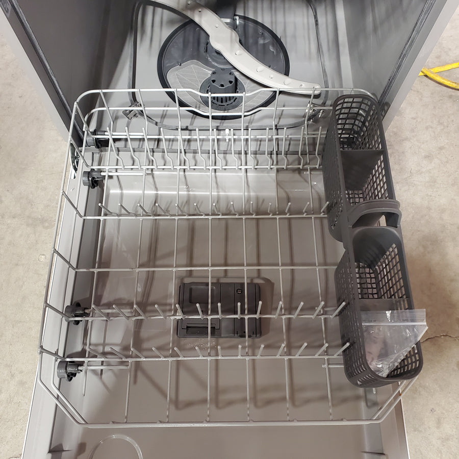 GE® ENERGY STAR® Dishwasher with Front Controls in White GDF460PGTWW - Scratch & Dent (Minor)