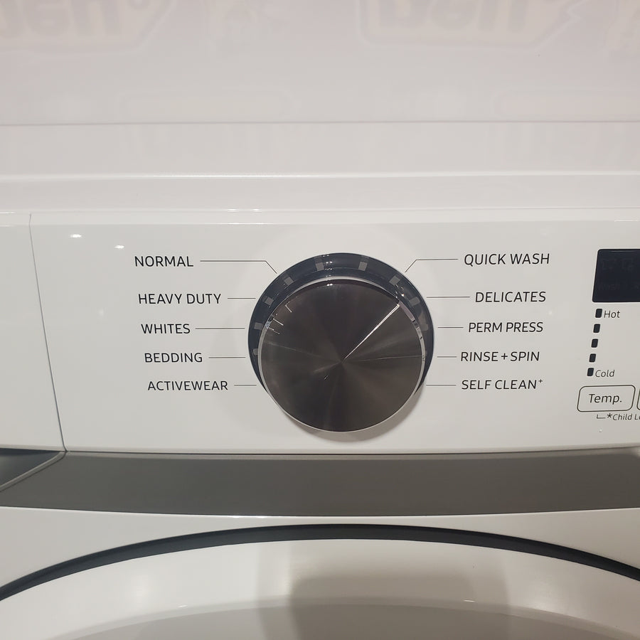Samsung 4.5 cu. ft. ENERGY STAR Front Load Washer with Vibration Reduction WF45T6000AW - Open Box