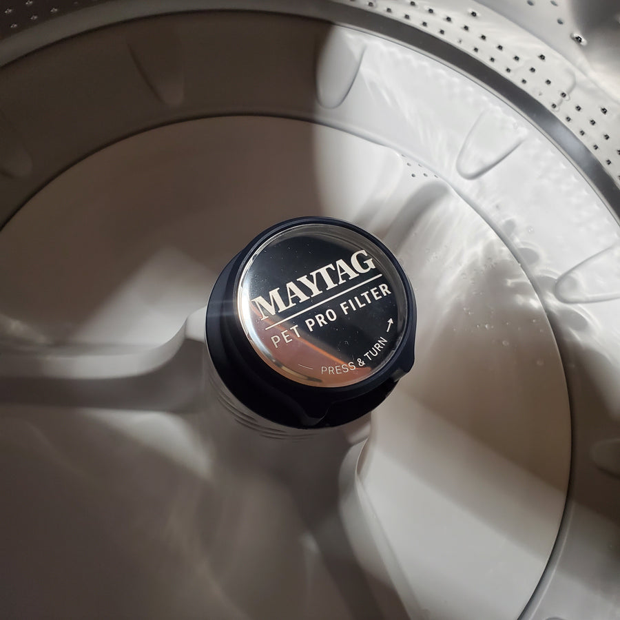 Maytag 5.3 Cu. Ft. Pet Pro Top Load Impeller Washer with Extra Power 22521672 - MTW7200RF - Open Box