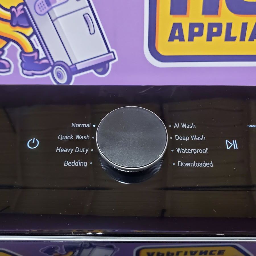 LG 5.5 cu. ft. Mega Capacity Top Load Washer with Impeller in Alpine White WT8400CW - Open Box and LG 7.3 cu. ft. Ultra Large Capacity Rear Control Electric Dryer with AI Sensing and ThinQ® Smart Features DLE8200W - Open Box