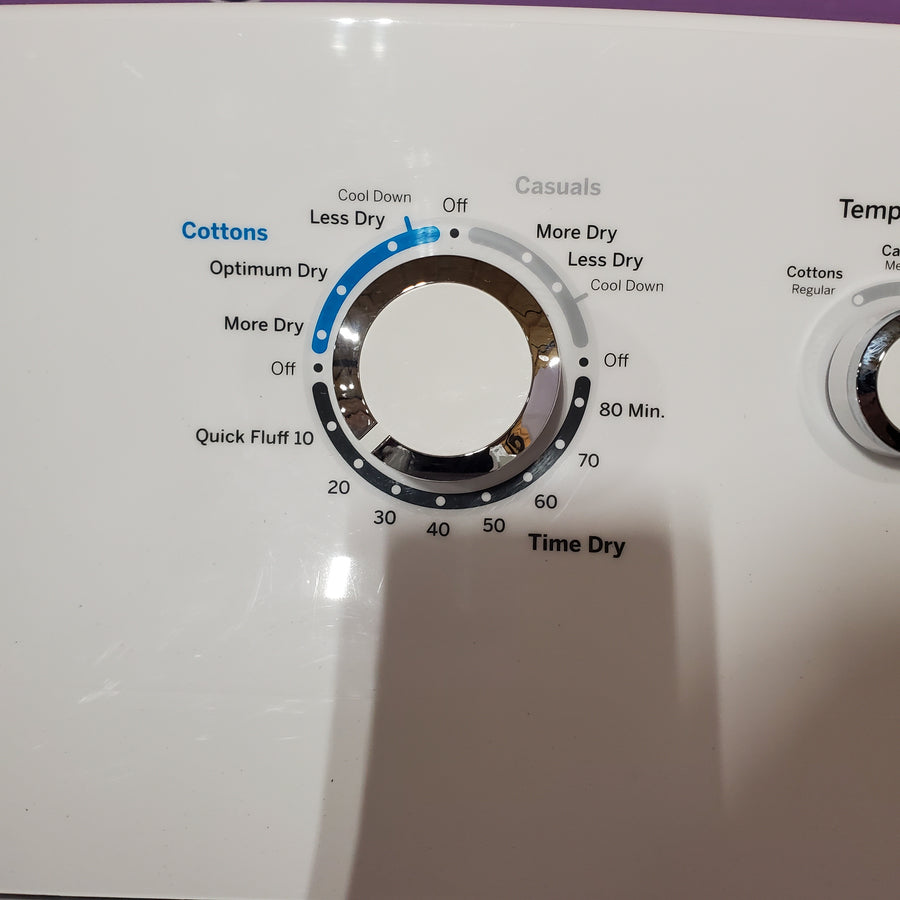 GE® 4.2 cu. ft. Capacity Washer with Stainless Steel Basket GTW335ASNWW - Certified Refurbished and GE 6.2 cu. ft. Capacity Electric Dryer with Up To 120 ft. Venting and Shallow Depth GTD33EASKWW - Certified Refurbished