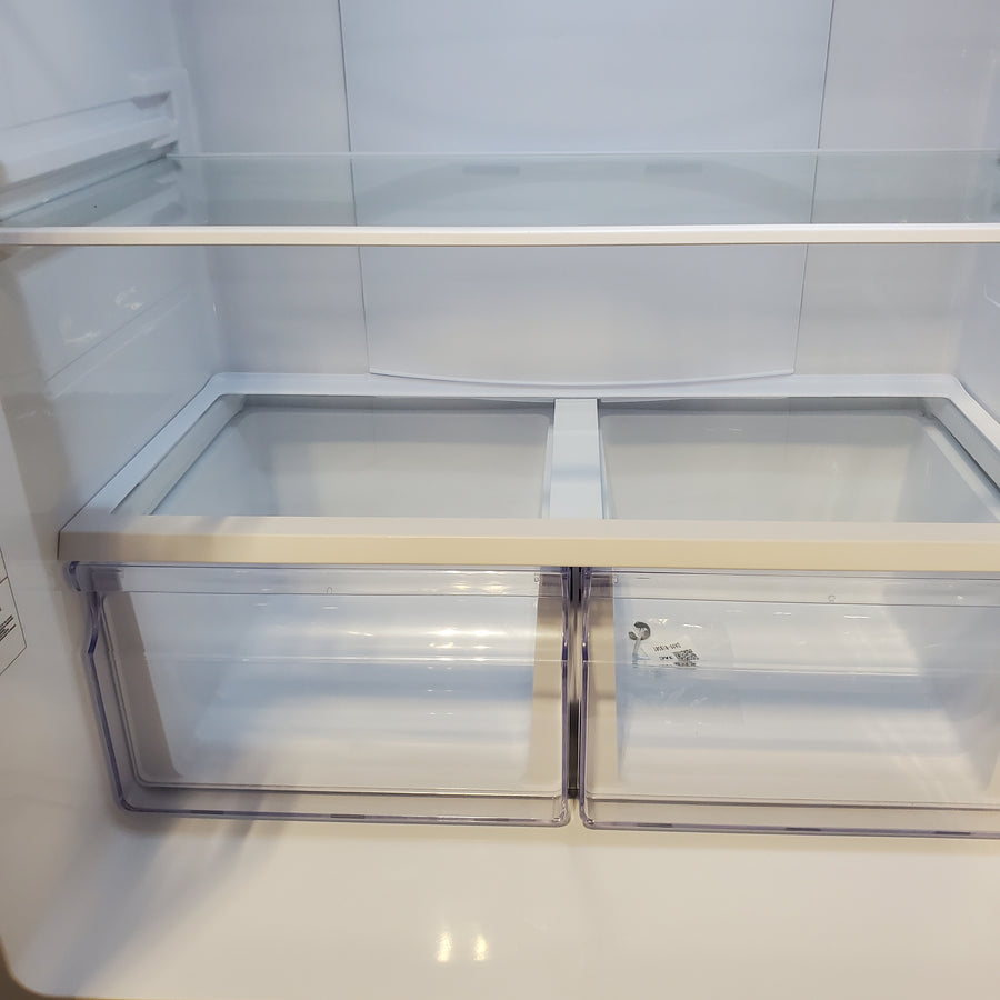 Samsung 18 cu. ft. 33" Wide 3-Door Smart Counter Depth Stainless Steel French Door Refrigerator RF18A5101SR - Scratch & Dent (Moderate)