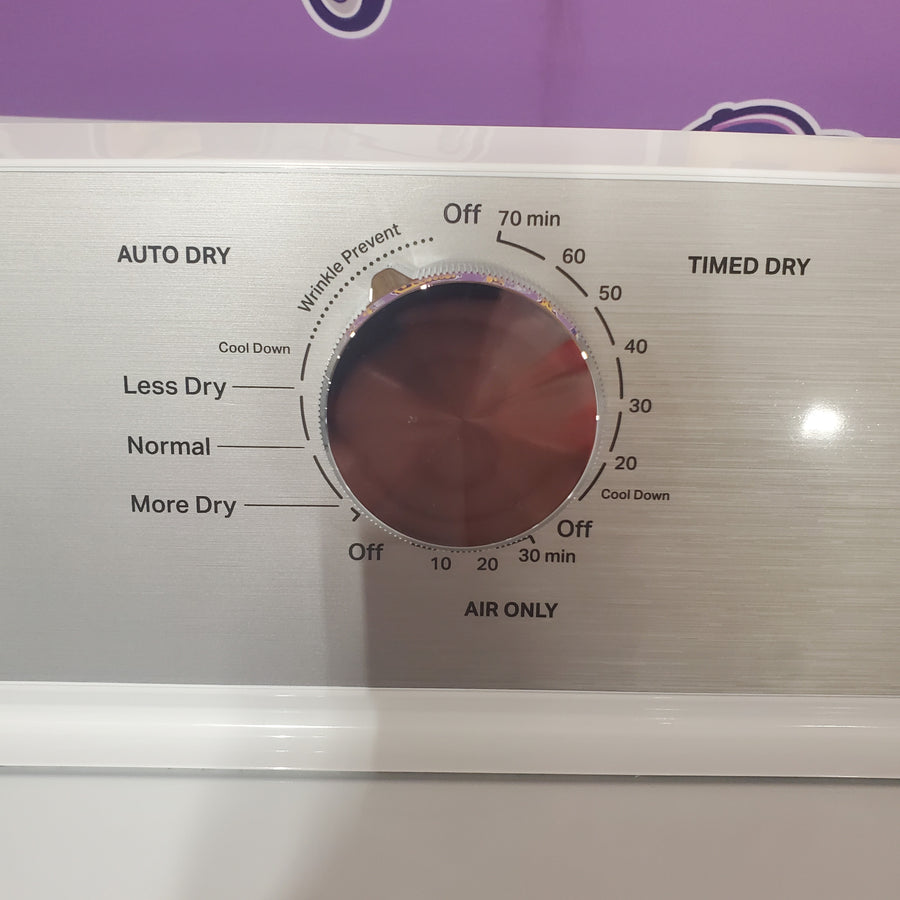Maytag 4.2 Cu. Ft. Capacity Top Load Washer in White MTW4205SW - Open Box and MayTag 7.0 cu. ft. Top Load Electric Wrinkle Prevent Dryer MED4500MW - Scratch & Dent (Minor)