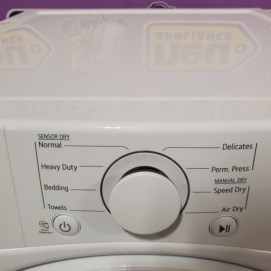 LG Ultra Large Capacity Front Load 4.5 Cu. Ft. Washer in White with ColdWash Technology WM3400CW - Scratch & Dent (Moderate) and LG 7.4 cu. ft. Large Capacity Electric Dryer in White DLE3400W - Open Box