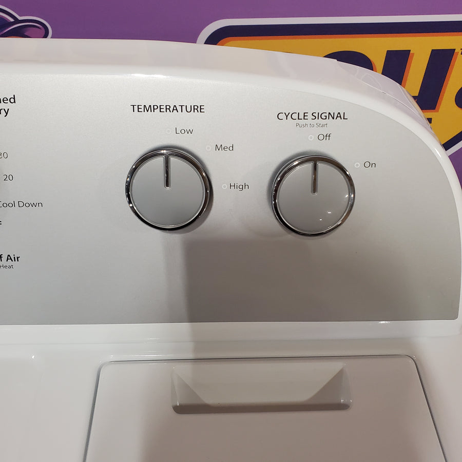 Whirlpool White Electric Extra Large 7.0 Cu. Ft. Dryer with Wrinkle Shield 22421743 - WED4815EW - Open Box