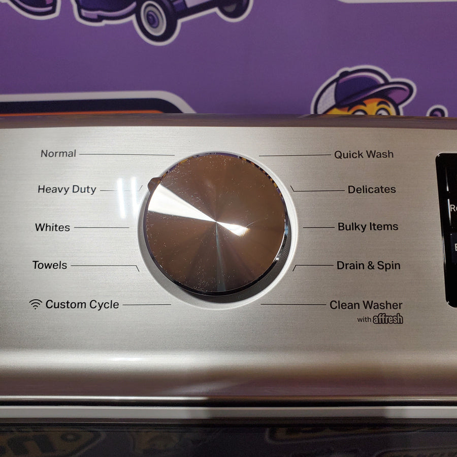 Maytag 5.2 Cu. Ft. Top Load Agitator Washer with Extra Power and Smart Appliance 22121500 - MTW6205RW - Open Box