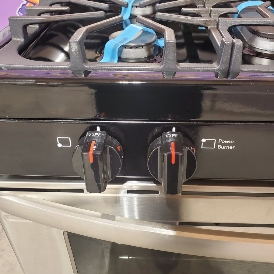 Frigidaire 30 in. 5 Burner Freestanding Gas Range in Stainless Steel FCRG3052AS - Certified Refurbished