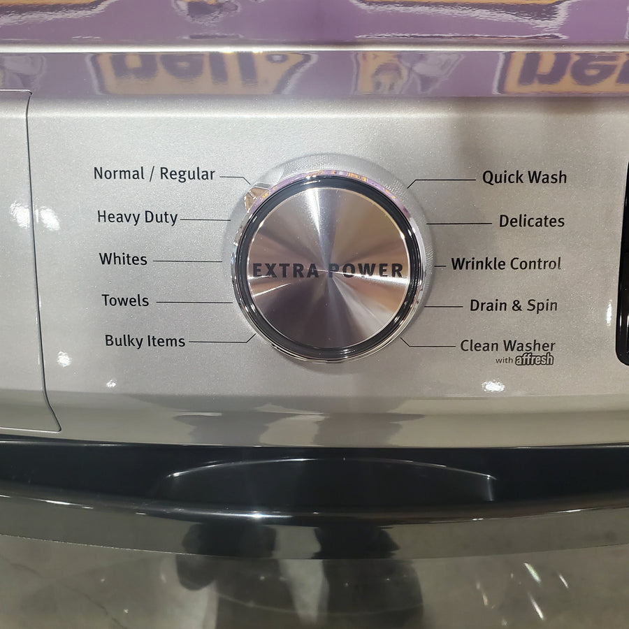 Maytag 4.5-cu ft High Efficiency Stackable Steam Cycle Front-Load Washer MHW5630HC - Open Box and Maytag 7.4 cu. ft. Smart Pet Pro Front Load Electric Dryer MED7020RF - Scratch & Dent (Minor)