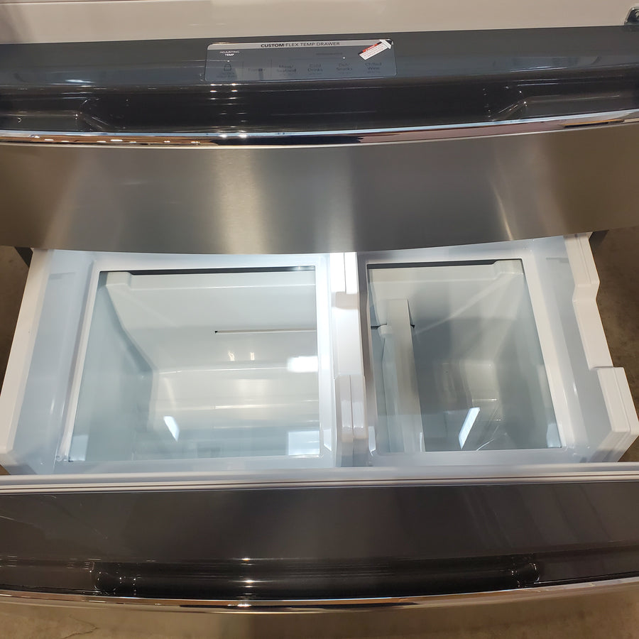 Frigidaire Gallery 22 Cu. Ft. 4-Door Counter-depth French Door Refrigerator with Ice Maker (Fingerprint Resistant Stainless Steel) ENERGY STAR GRMC2273CF - Scratch & Dent (Minor)