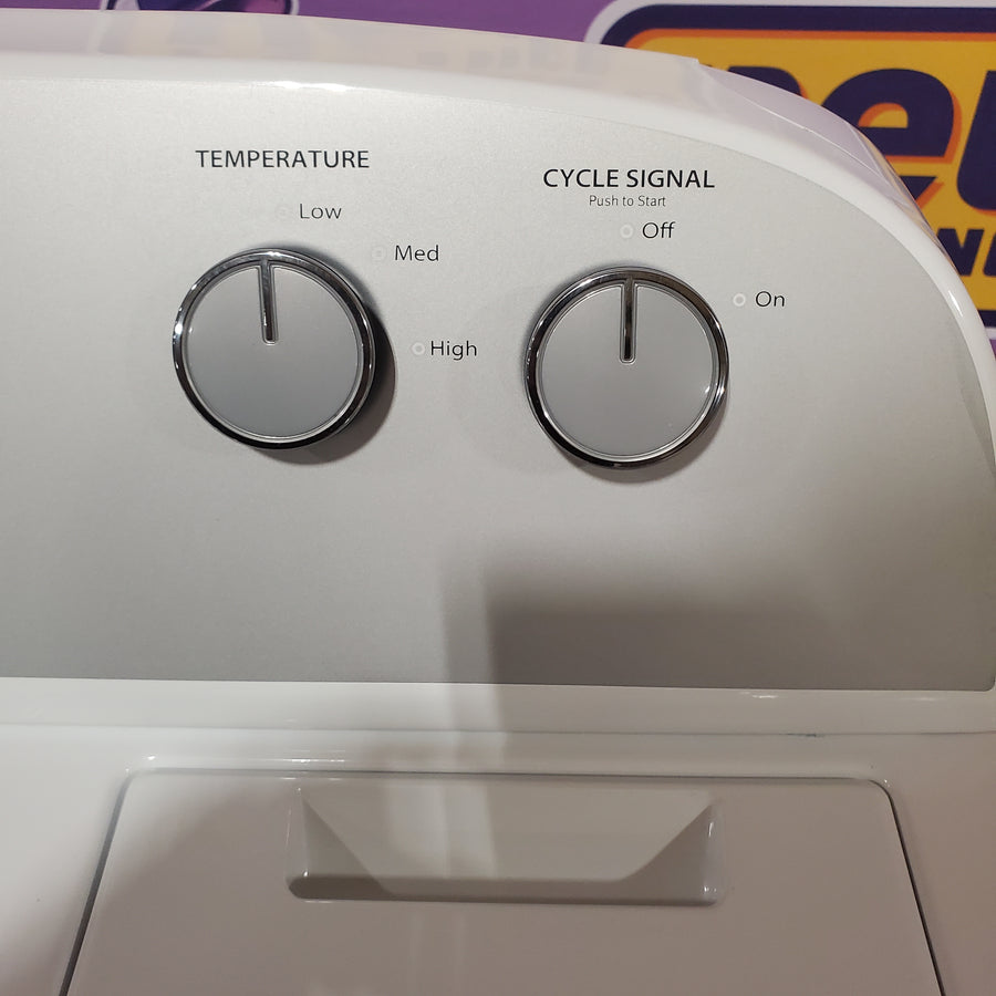 Whirlpool White Electric Extra Large 7.0 Cu. Ft. Dryer with Wrinkle Shield WED4815EW - Open Box