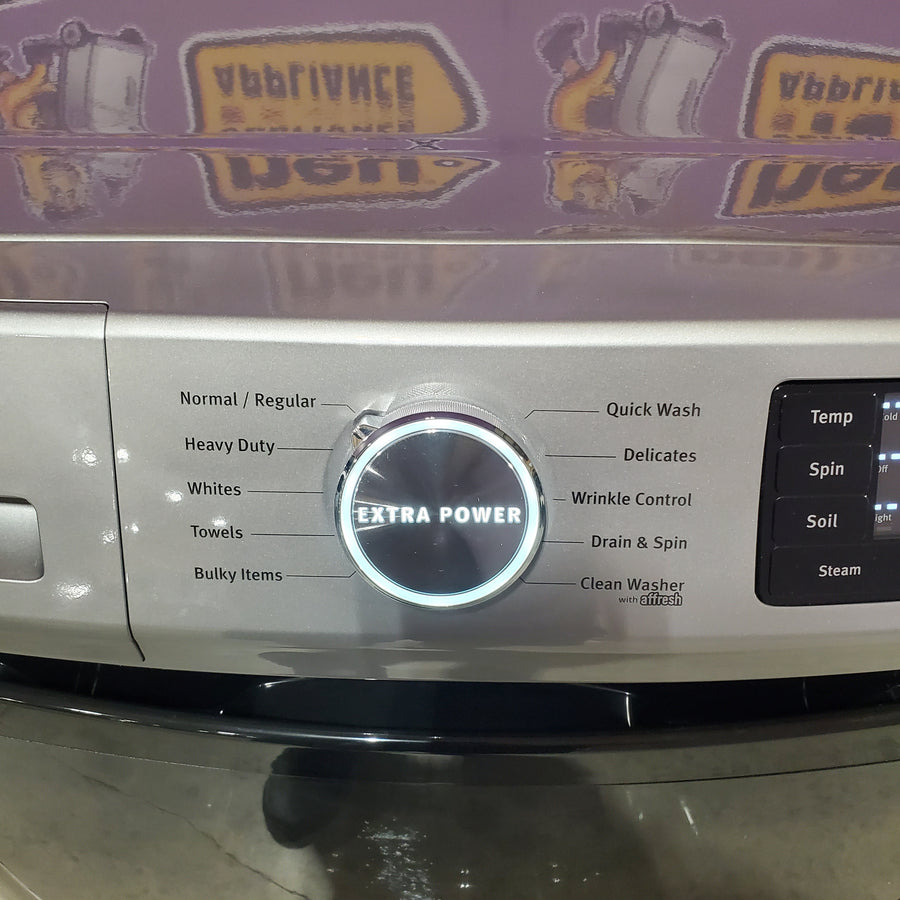 Maytag 4.5-cu ft High Efficiency Stackable Steam Cycle Front-Load Washer MHW5630HC - Scratch & Dent (Major) and Maytag 7.3-cu ft Stackable Vented ENERGY STAR Electric Dryer MED5630HC - Scratch & Dent (Minor)