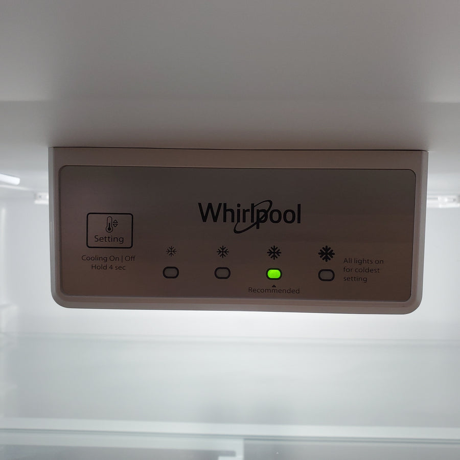 Whirlpool 18 Cu. Ft. 28" Wide Refrigerator in Stainless Steel 22521662 - WRT518SZFM - Open Box
