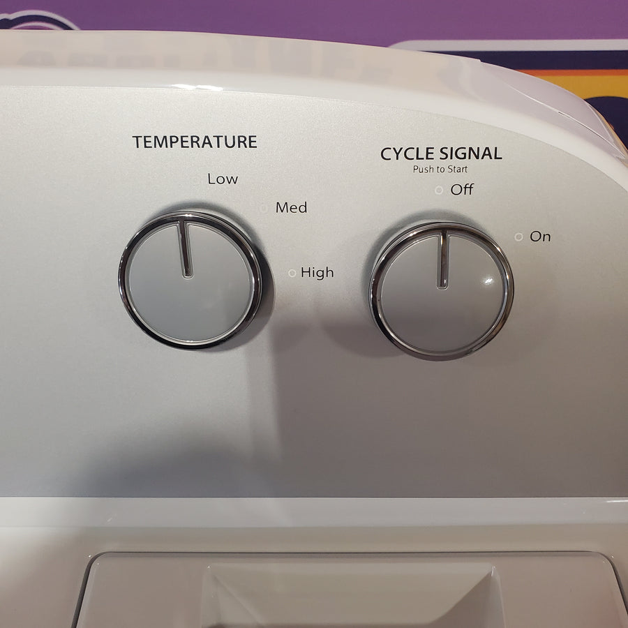 Whirlpool White Electric Extra Large 7.0 Cu. Ft. Dryer with Wrinkle Shield WED4815EW - Scratch & Dent (Minor)
