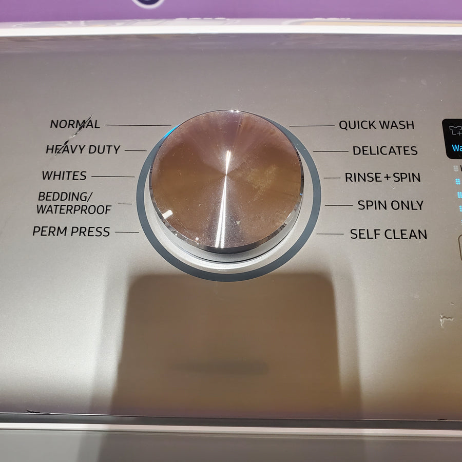 Samsung ENERGY STAR 5.0 cu. ft. Top Load Washing Machine with Active Water Jet WA50R5200AW - Certified Refurbished
