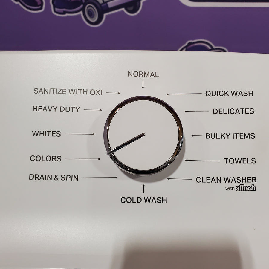Whirlpool® 4.2-4.3 Cu. Ft. Top Load Washer with 2-in-1 Removable Agitator and Soft Close Glass Lid 22121501 - WTW4307SW - Open Box