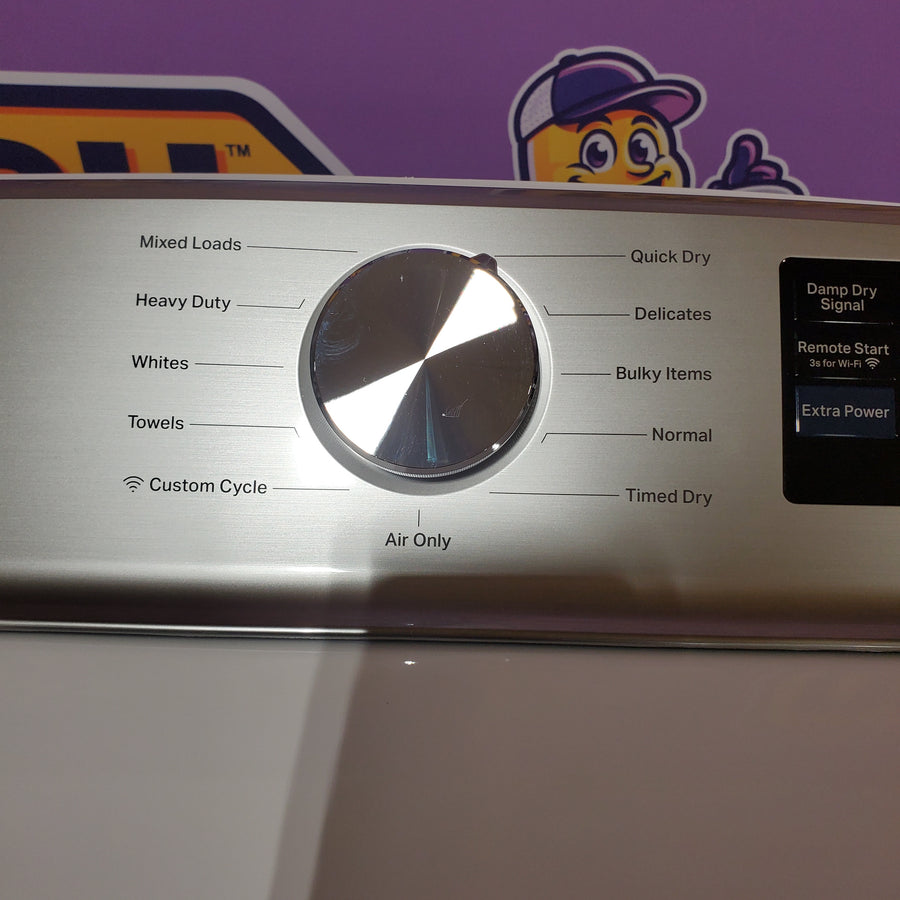 Maytag 7.4 Cu. Ft. Top Load Electric Dryer with Extra Power and Advanced Moisture Sensing MED6205RW - Open Box