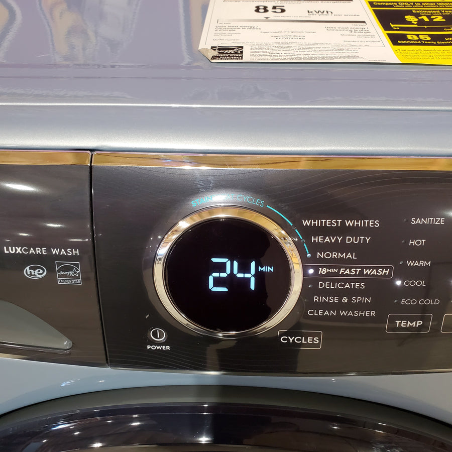Electrolux 27 in. 4.5 cu.ft. HE Front Load ENERGY STAR Washer with LuxCare Wash System ELFW7437AG - Open Box