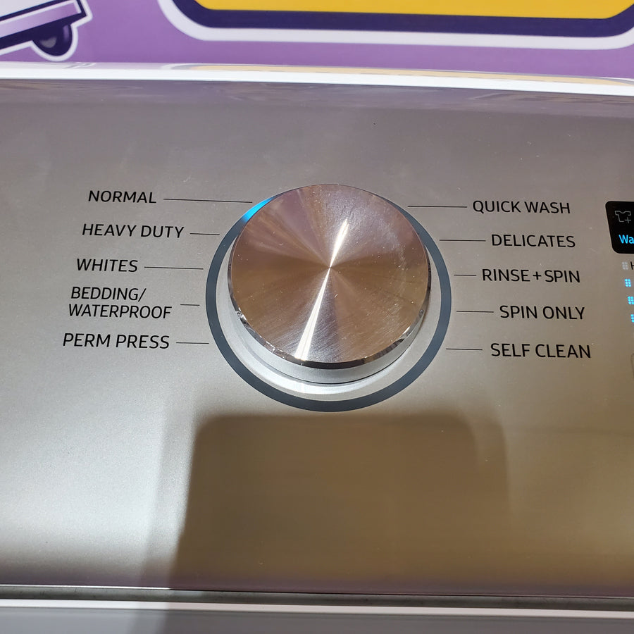 Samsung ENERGY STAR 5.0 cu. ft. Top Load Washing Machine with Active Water Jet WA50R5200AW - Certified Refurbished