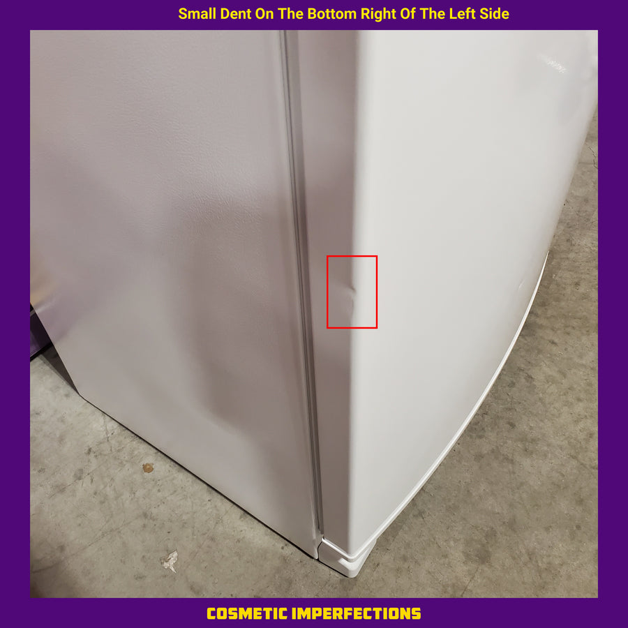 Whirlpool 20 cu. ft. Upright Freezer with LED Lighting with Fast Freeze 22442653 - WZF34X20DW - Scratch & Dent (Minor)