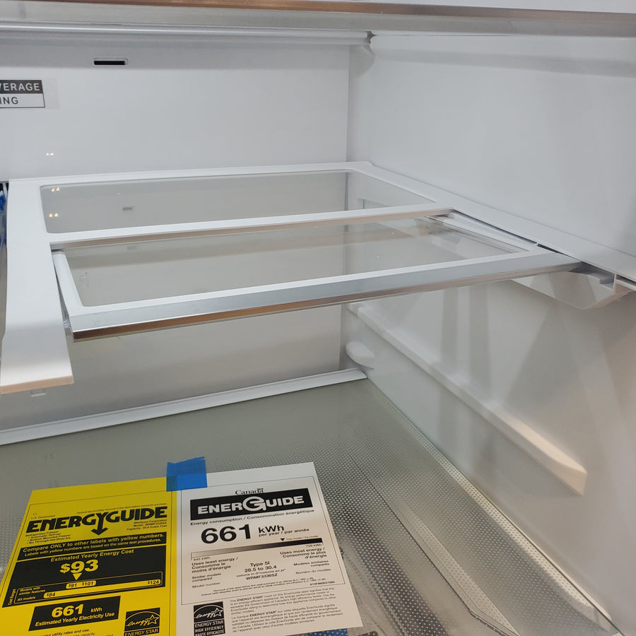 Whirlpool® 30 Cu. Ft. Family-Sized Capacity French Door Refrigerator with Flexible Temperature Drawer WRMF3336SZ - Scratch & Dent (Moderate)