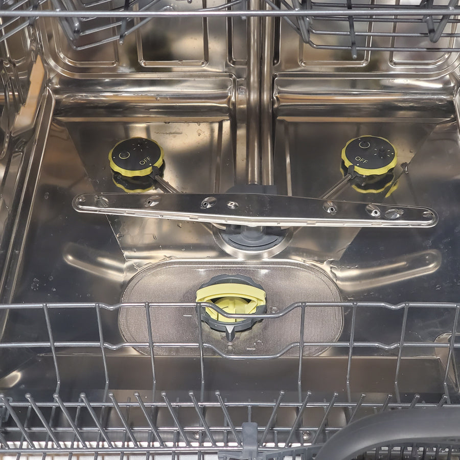 Asko 24 Inch Fully-Integrated Built-In Dishwasher with 16 Place Settings, 9 Wash Cycles, 42 dBA Noise Level, 3 Racks, 3 Spray Arms, 9 Spray Zones, XL Tub, and Super Cleaning System+ DBI564PHS - Scratch & Dent (Minor)