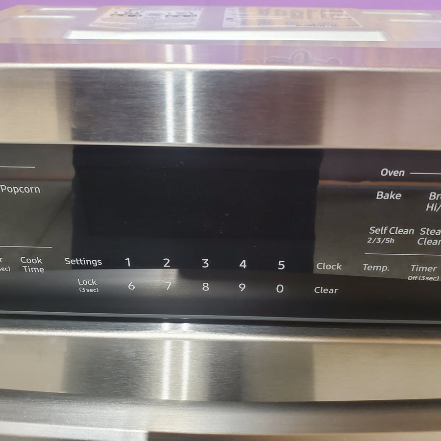Samsung 5.1 cu. ft. Electric Wall Oven and Microwave Combo in Stainless Steel with Wi-Fi Connectivity NQ70T5511DS - Open Box