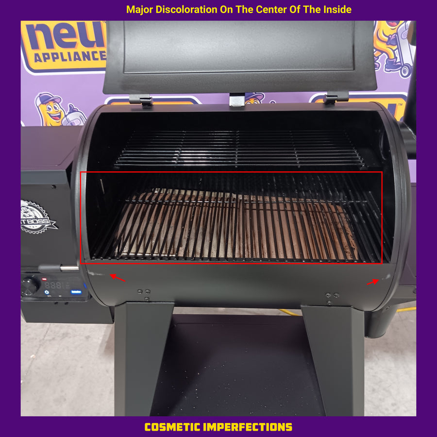 Pit Boss 700 DX Series 740-Sq. in Black Pellet Grill 22321478 - PB700DX - Certified Refurbished
