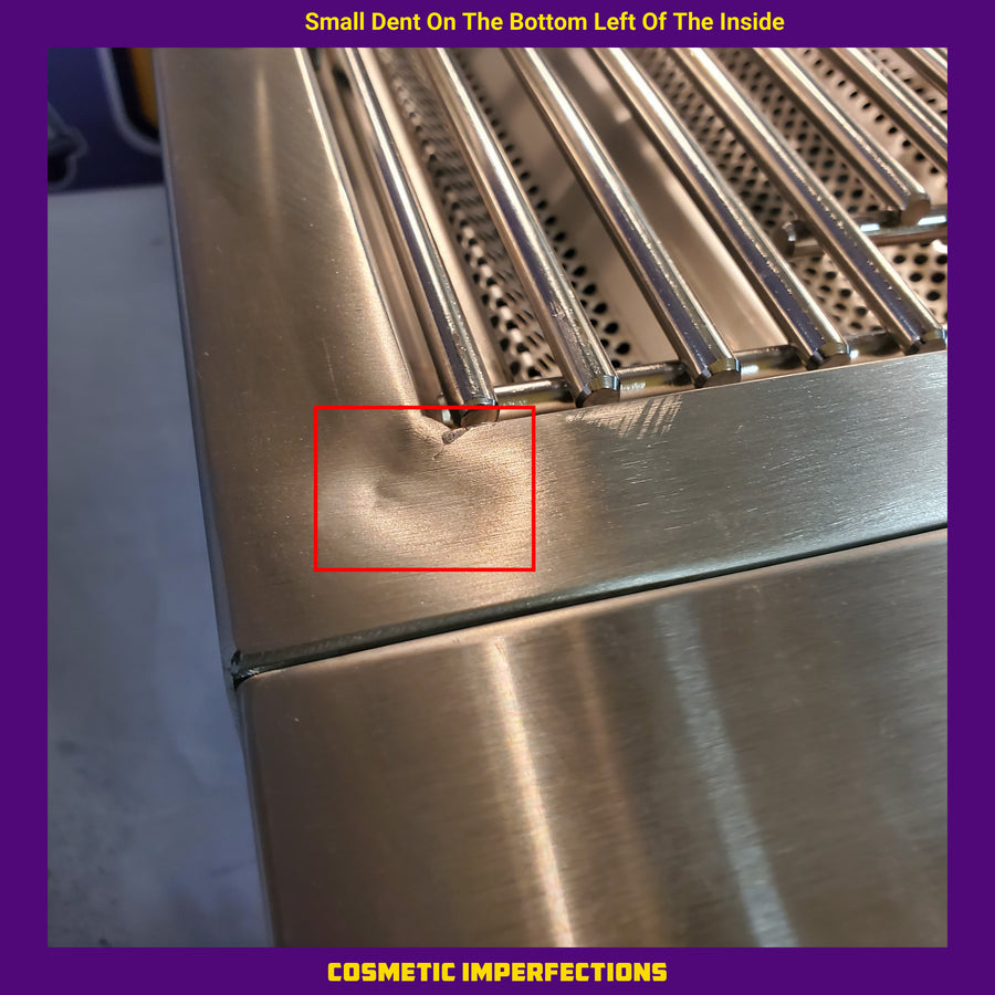 Coyote 30 Inch Built-In Stainless Steel Gas Grill with 640 sq. in. Total Cooking Area, 3 Burner, Interior Lighting, Integrated Windguard, and Smudge Proof Control Panel C3C30NG - Scratch & Dent (Minor)