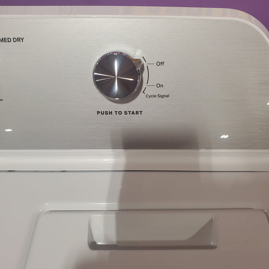 Maytag 4.2 Cu. Ft. Capacity Top Load Washer in White MTW4205SW - Scratch & Dent (Minor) and MayTag 7.0 cu. ft. Top Load Electric Wrinkle Prevent Dryer MED4500MW - Scratch & Dent (Minor)