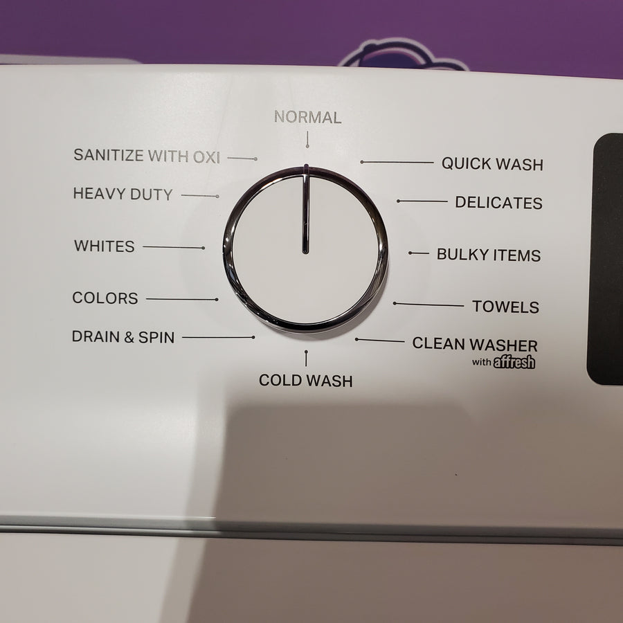 Whirlpool® 4.2-4.3 Cu. Ft. Top Load Washer with 2-in-1 Removable Agitator and Soft Close Glass Lid WTW4307SW - Scratch & Dent (Minor)