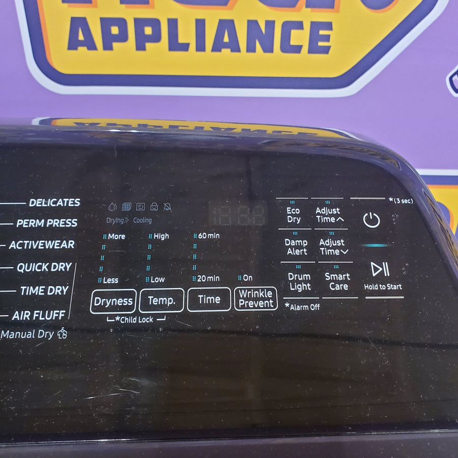 Samsung 7.4 cu ft Gas Dryer with Steam Sanitize Option DVG50R5400V - Certified Refurbished