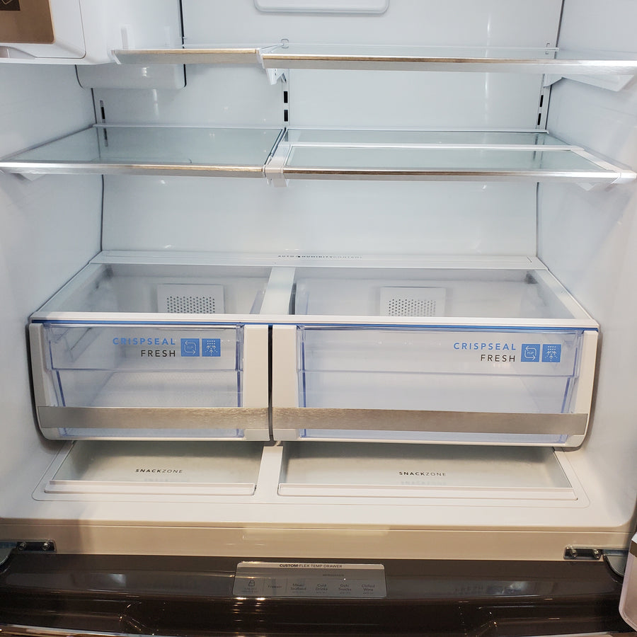 Frigidaire Gallery 22 Cu. Ft. 4-Door Counter-depth French Door Refrigerator with Ice Maker (Fingerprint Resistant Stainless Steel) ENERGY STAR GRMC2273CF - Scratch & Dent (Moderate)