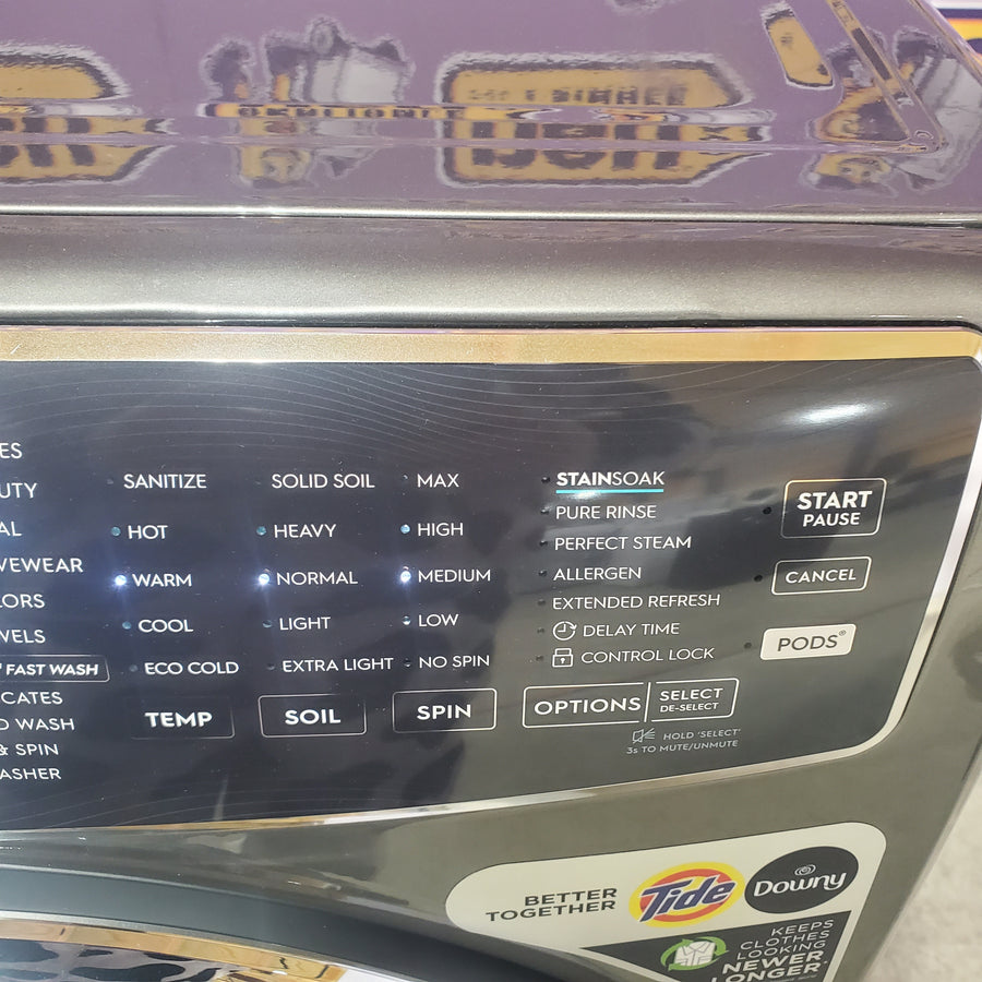 Electrolux Titanium Front Load 600 Series 4.5 Cu. Ft. Washer with Smartboost and Hand Wash Cycle ELFW7637AT - Scratch & Dent (Minor)