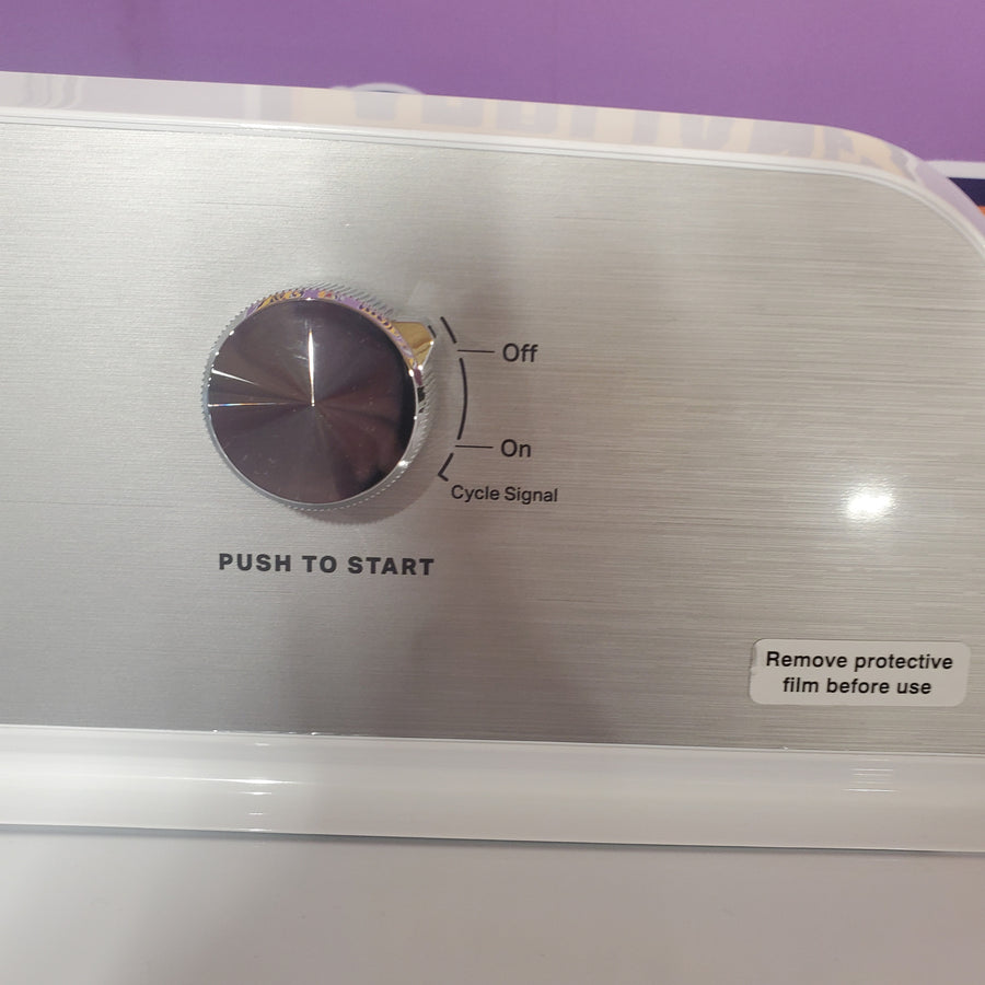 Maytag 4.2 Cu. Ft. Capacity Top Load Washer in White MTW4205SW - Open Box and MayTag 7.0 cu. ft. Top Load Electric Wrinkle Prevent Dryer MED4500MW - Scratch & Dent (Minor)