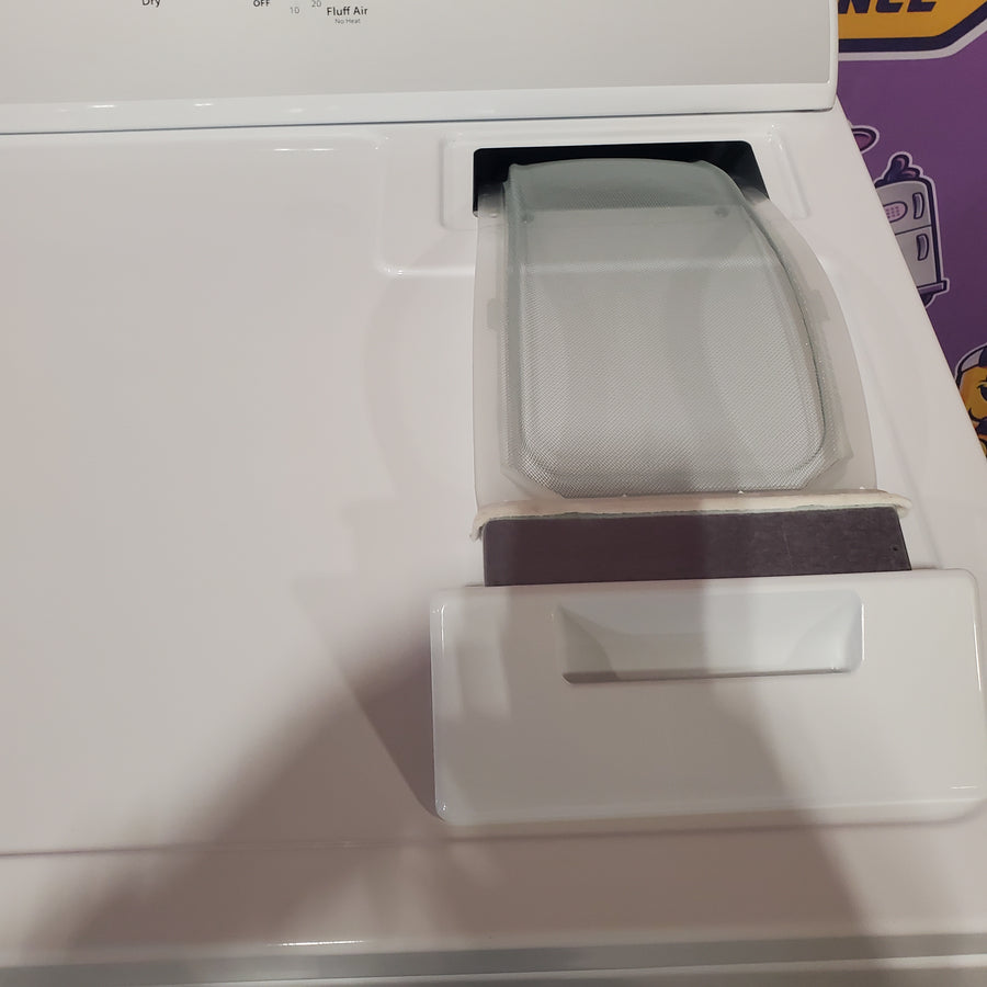 Whirlpool White Electric Extra Large 7.0 Cu. Ft. Dryer with Wrinkle Shield WED4815EW - Scratch & Dent (Minor)