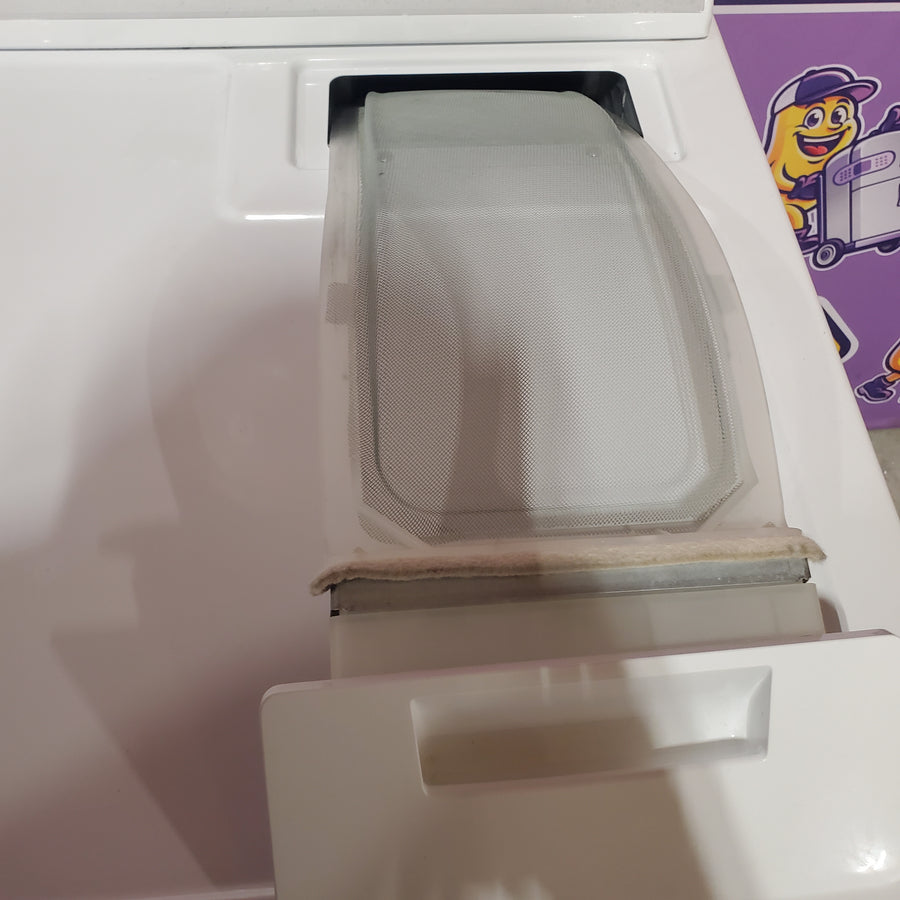 Whirlpool Top Load 3.8 Cu. Ft. Washer with Removable Agitator in White WTW4957PW - Certified Refurbished and Whirlpool 7-cu ft Electric Dryer in White WED5000DW - Certified Refurbished