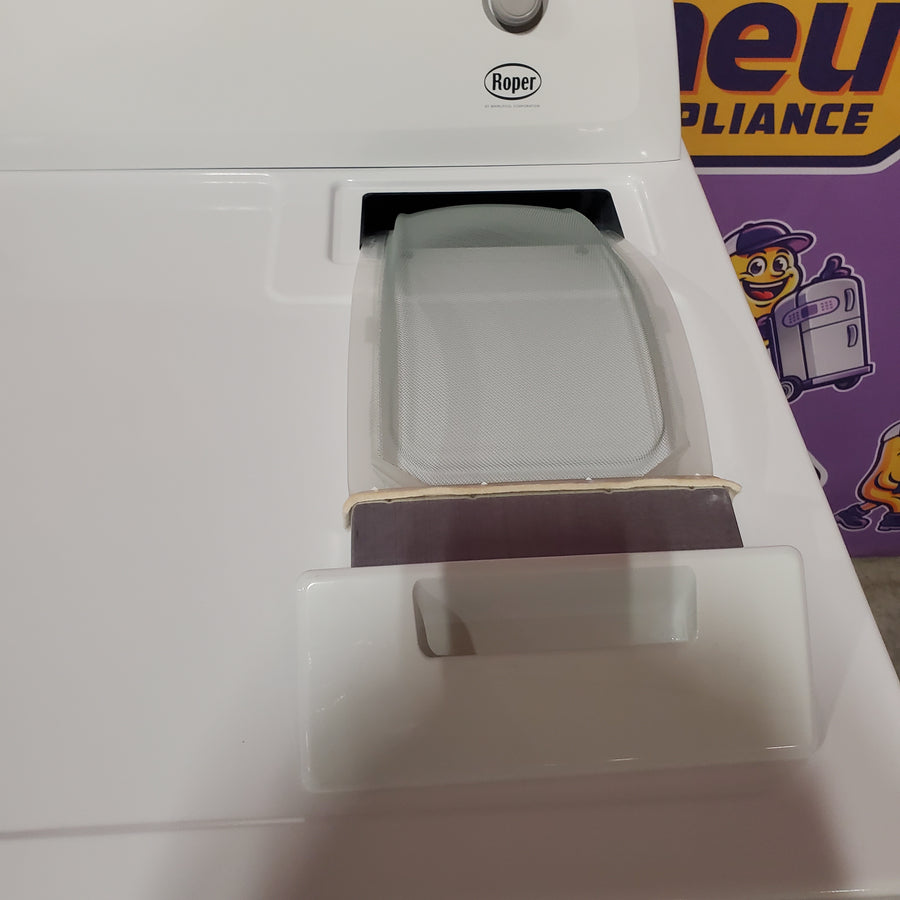 Roper by Whirlpool 6.7-cu ft Vented Electric Dryer in White RED3005TW - Open Box