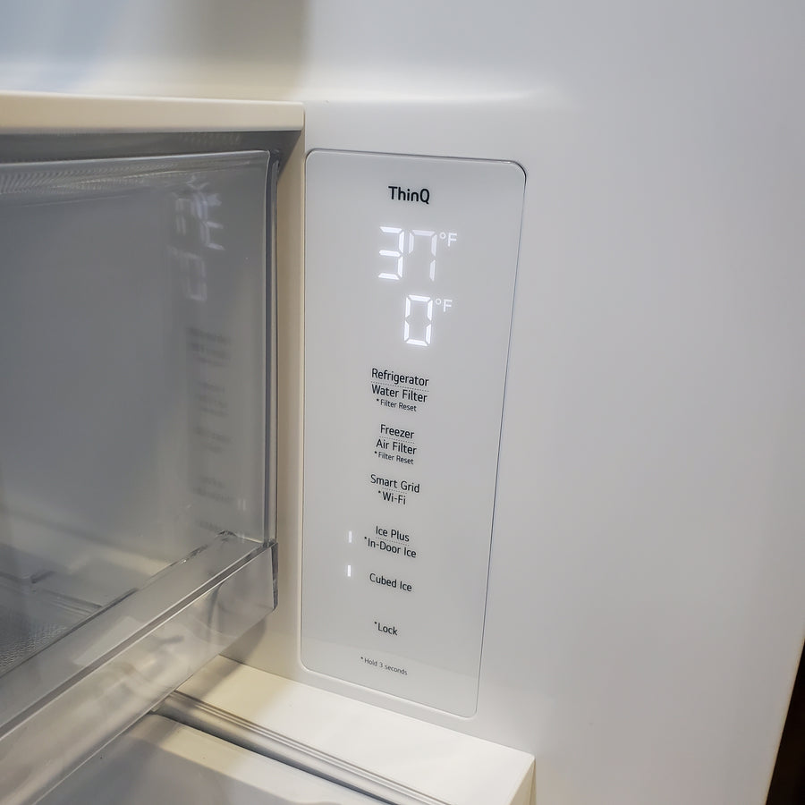 LG 31 cu. ft. Smart Standard-Depth MAX™ French Door Refrigerator with InstaView® Door-in-Door LF31S6360S - Scratch & Dent (Moderate)