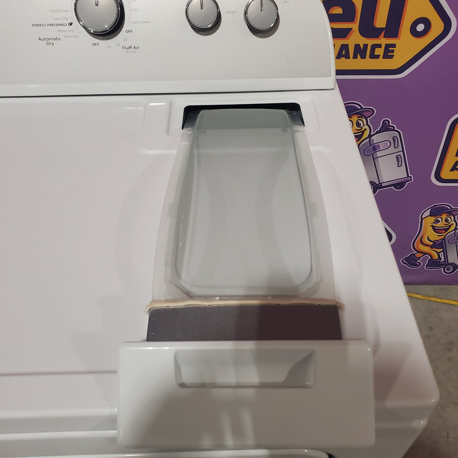 Whirlpool White Electric Extra Large 7.0 Cu. Ft. Dryer with Wrinkle Shield WED4815EW - Open Box